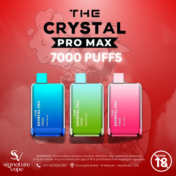 CRYSTAL PRO 7000 PUFFS 2%