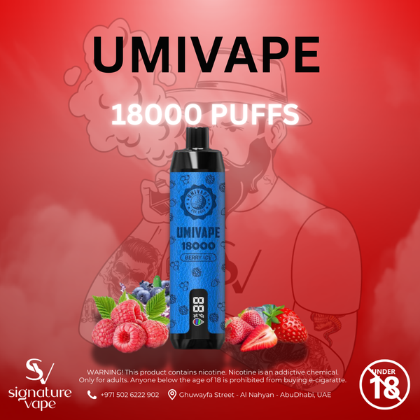 UMIVAPE U BAR 18000 PUFFS DTL