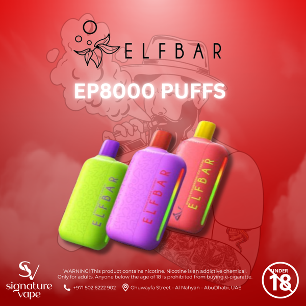 ELFBAR EP8000 PUFFS