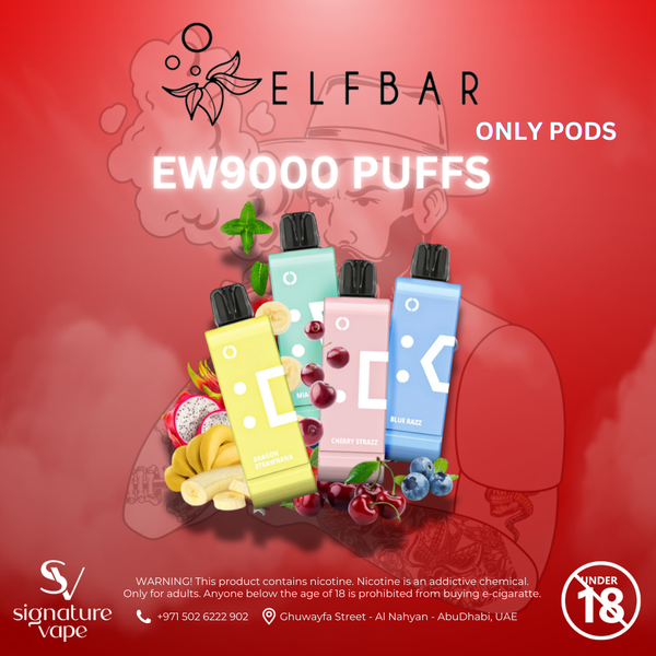 ElfBar EW9000 Replacement Pods 9000 Puffs