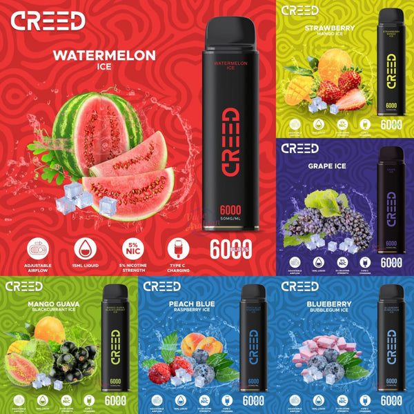 CREED 6000 PUFFS 5%