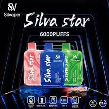 SV SILVA STAR 6000 PUFFS 25MG