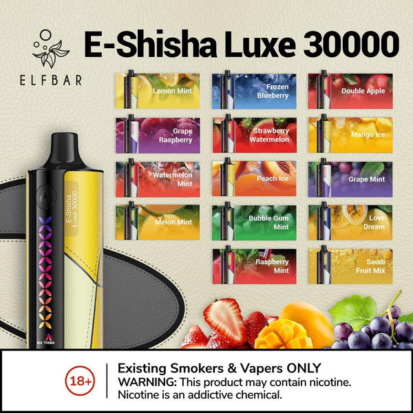 ELFBAR E-SHISHA LUXE 30K PUFFS