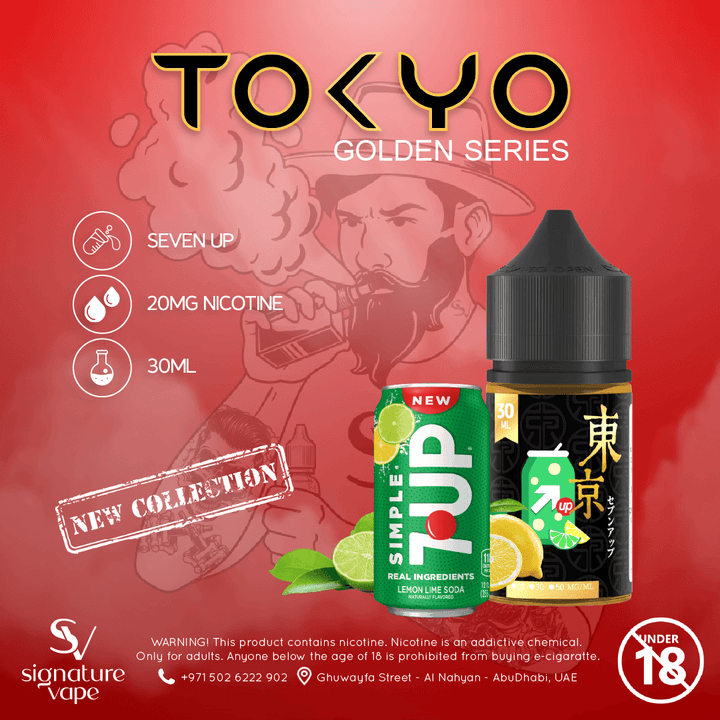 Tokyo Golden Series 20mg UAE - signature vape