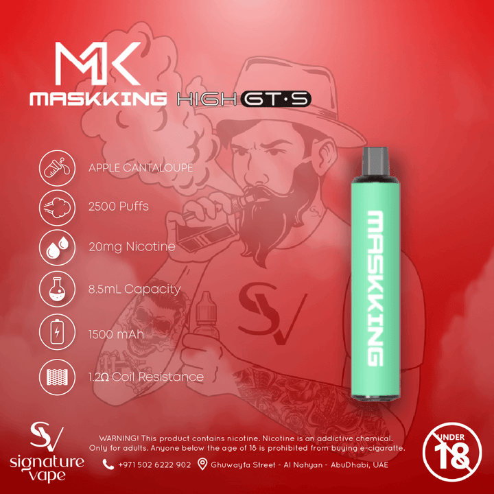 MASKKING 2500 UAE - signature vape