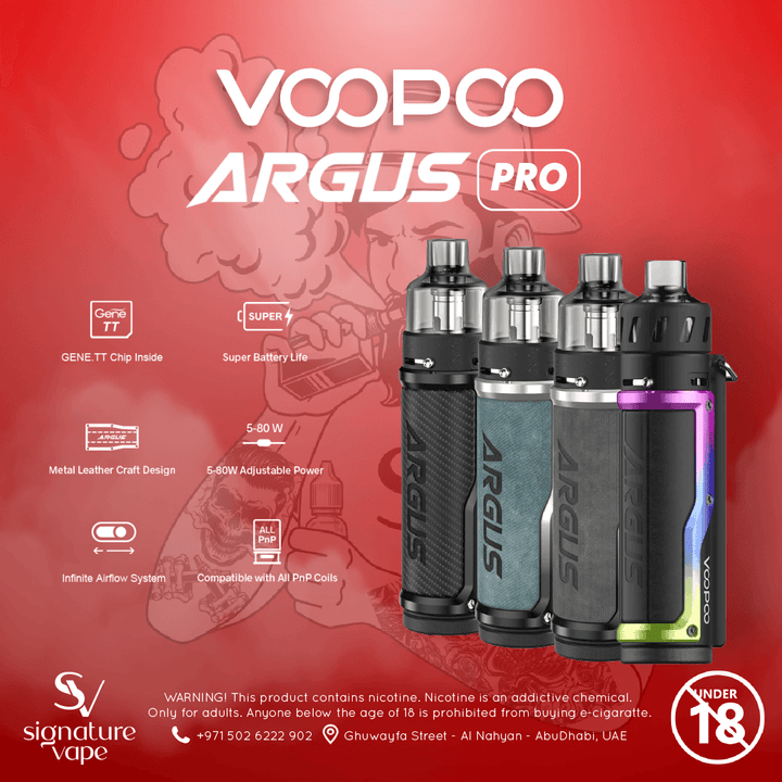 ARGUS PRO UAE - signature vape