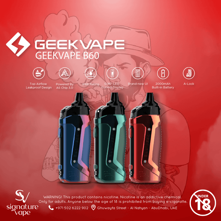 Geek Vape B60 Aegis Boost 2 Kit UAE - signature vape