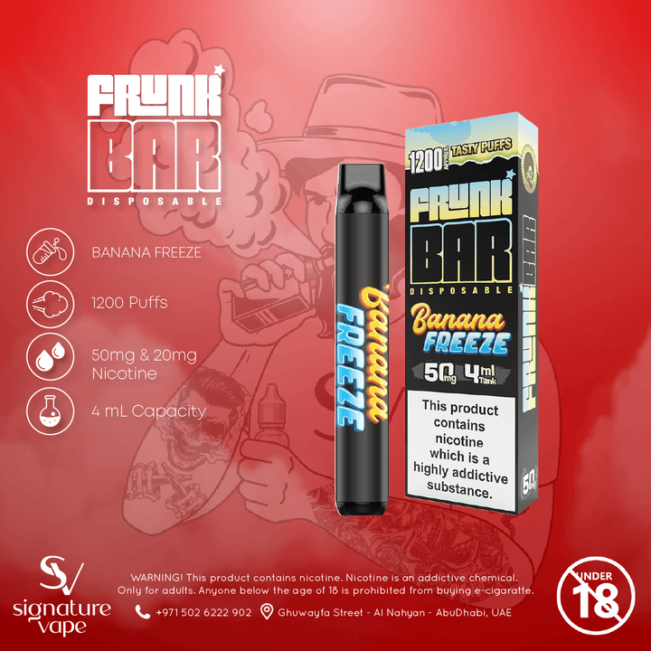 FRUNK BAR 1200 UAE - signature vape