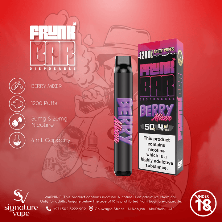 FRUNK BAR 1200 UAE - signature vape