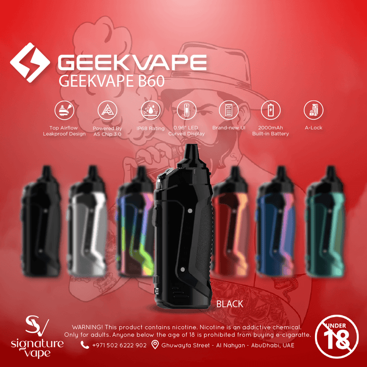 Geek Vape B60 Aegis Boost 2 Kit UAE - signature vape