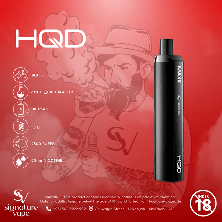 HQD 2500 UAE - signature vape