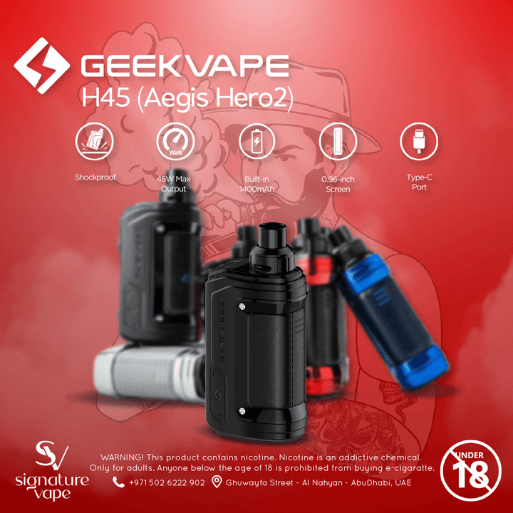 Geek Vape H45 45w UAE - signature vape