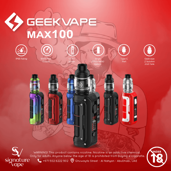 Geek Vape Max100 UAE - signature vape