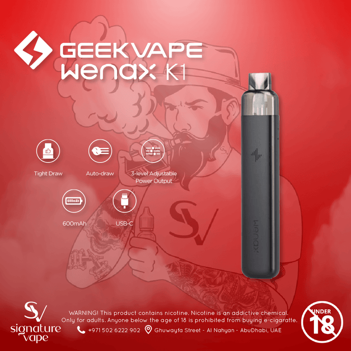 Geek Vape Wenax K1 Se 600Mah UAE - signature vape