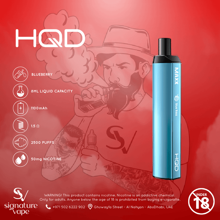 HQD 2500 UAE - signature vape