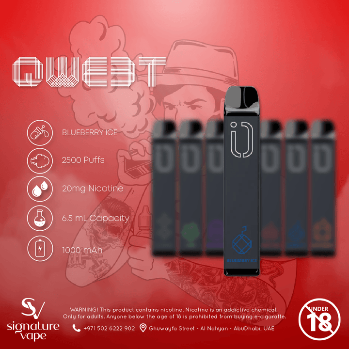 ILO QWEET 2500 UAE - signature vape