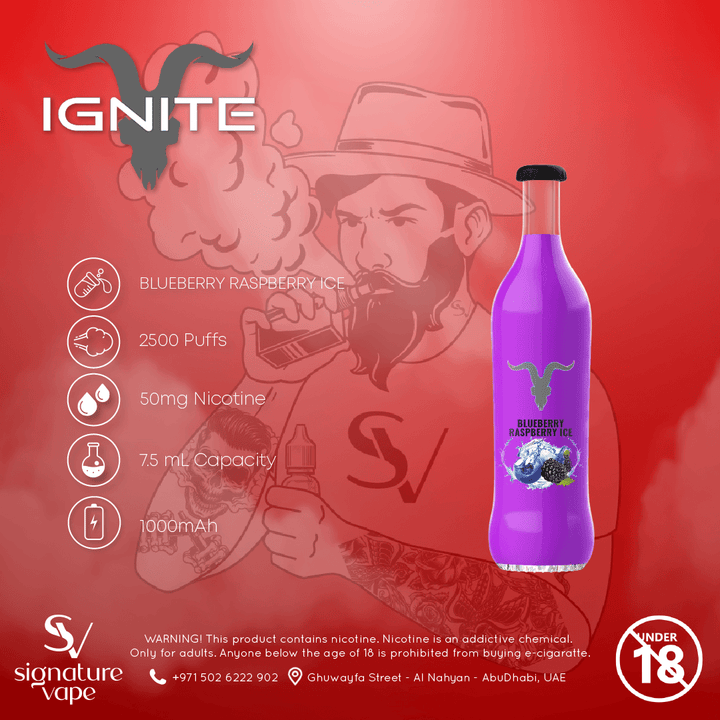 IGNITE 2500 UAE - signature vape