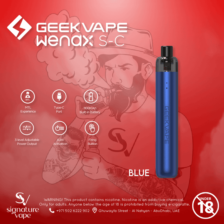 Geek Vape Wenax SC 1100Mah UAE - signature vape