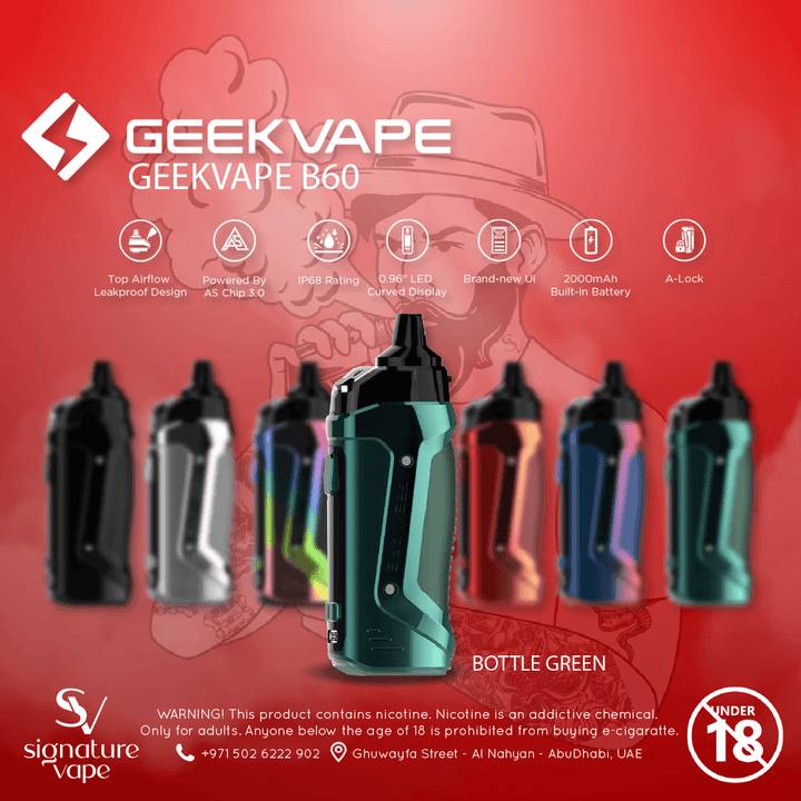 Geek Vape B60 Aegis Boost 2 Kit UAE - signature vape