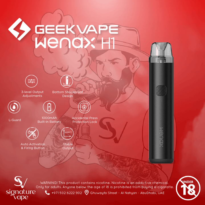 Geek Vape Wenax H1 UAE - signature vape