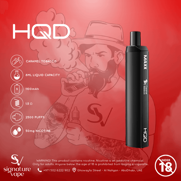 HQD 2500 UAE - signature vape