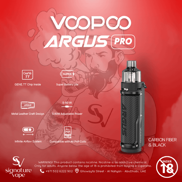 ARGUS PRO UAE - signature vape