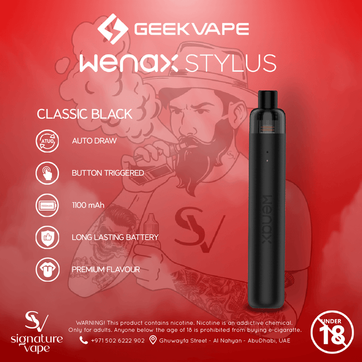 Geek Vape WENAX Stylus Kit UAE - signature vape