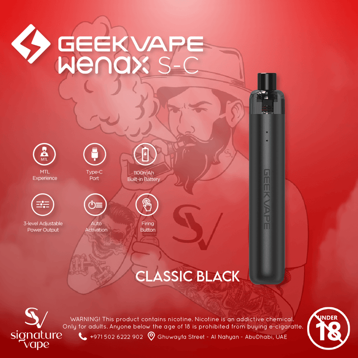 Geek Vape Wenax SC 1100Mah UAE - signature vape