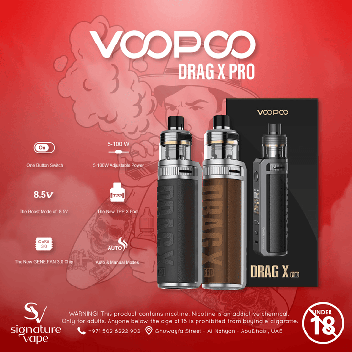 Voopoo Drag X Pro UAE - signature vape