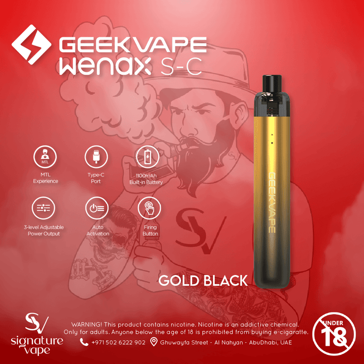 Geek Vape Wenax SC 1100Mah UAE - signature vape