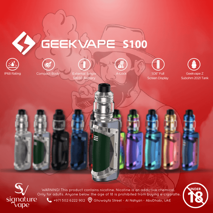 Geek Vape S100 UAE - signature vape