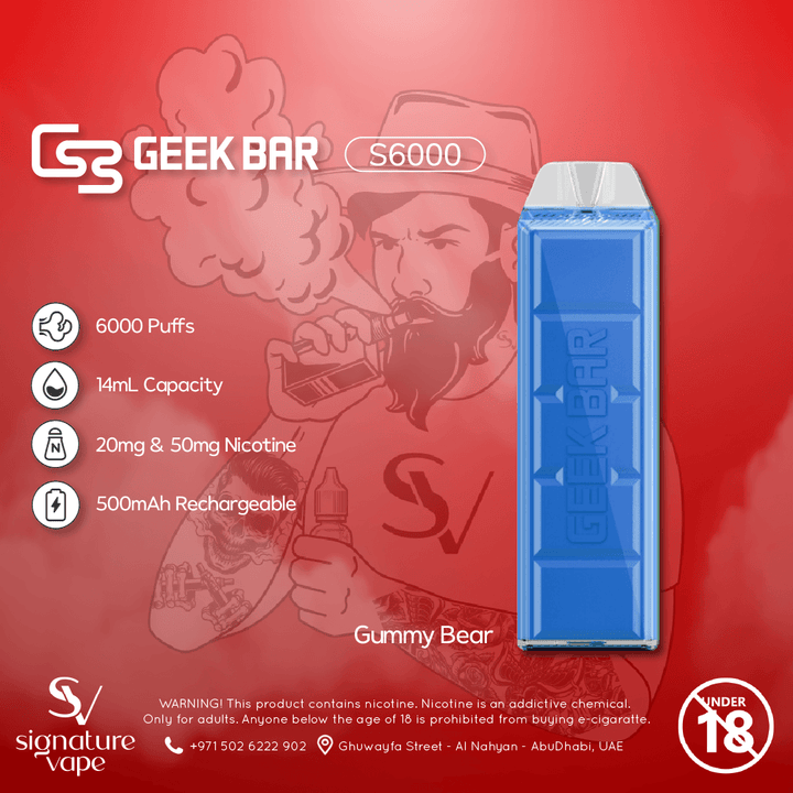 GEEKBAR 3000 UAE - signature vape