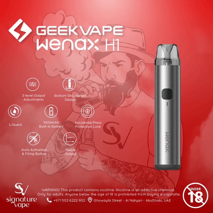 Geek Vape Wenax H1 UAE - signature vape