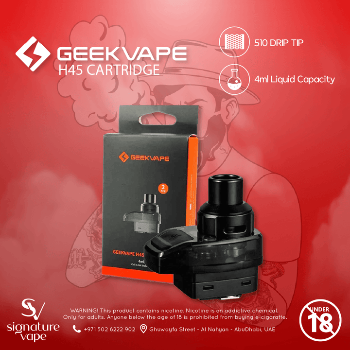 GEEK VAPE H45 Cartridge UAE - signature vape