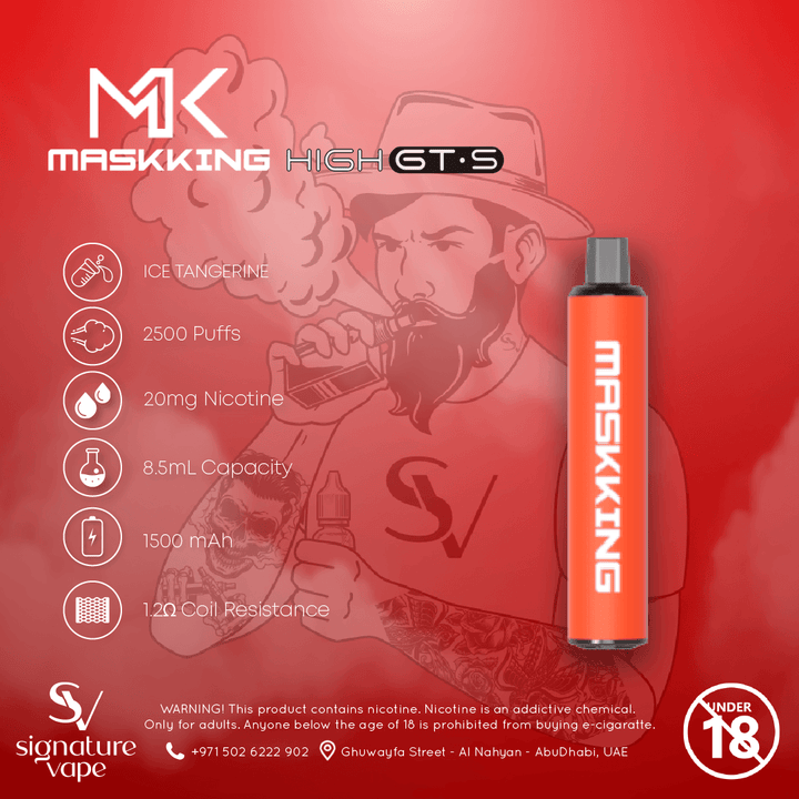 MASKKING 2500 UAE - signature vape