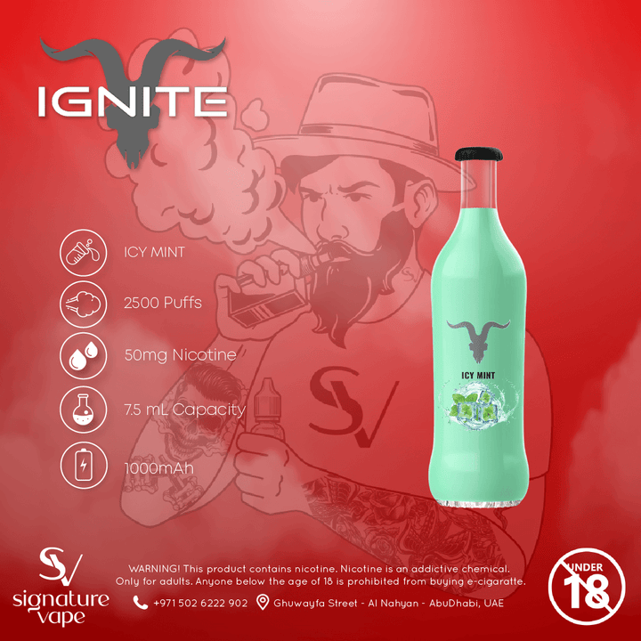 IGNITE 2500 UAE - signature vape