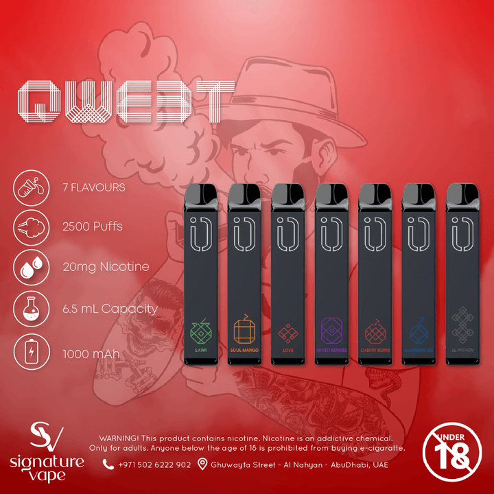 ILO QWEET 2500 UAE - signature vape