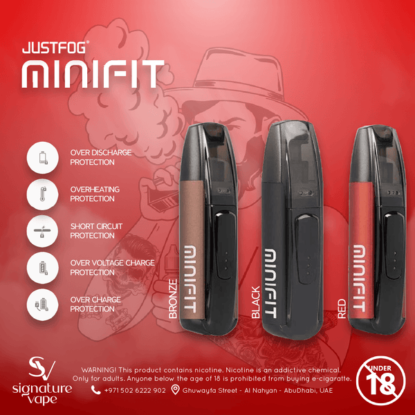 Justfog Minifit Kit UAE - signature vape