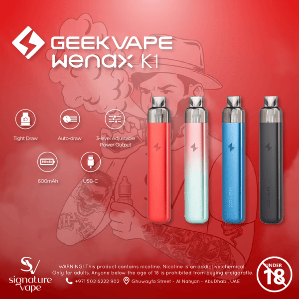 Geek Vape Wenax K1 Se 600Mah UAE - signature vape