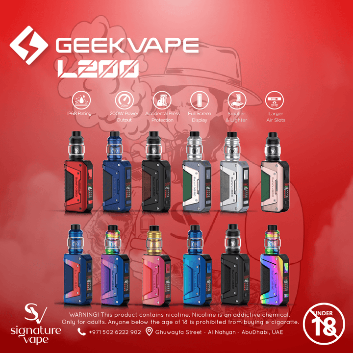 Geek Vape L200 UAE - signature vape