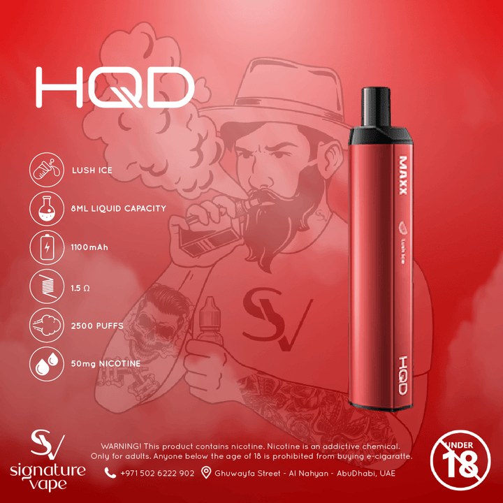 HQD 2500 UAE - signature vape