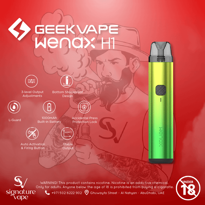 Geek Vape Wenax H1 UAE - signature vape