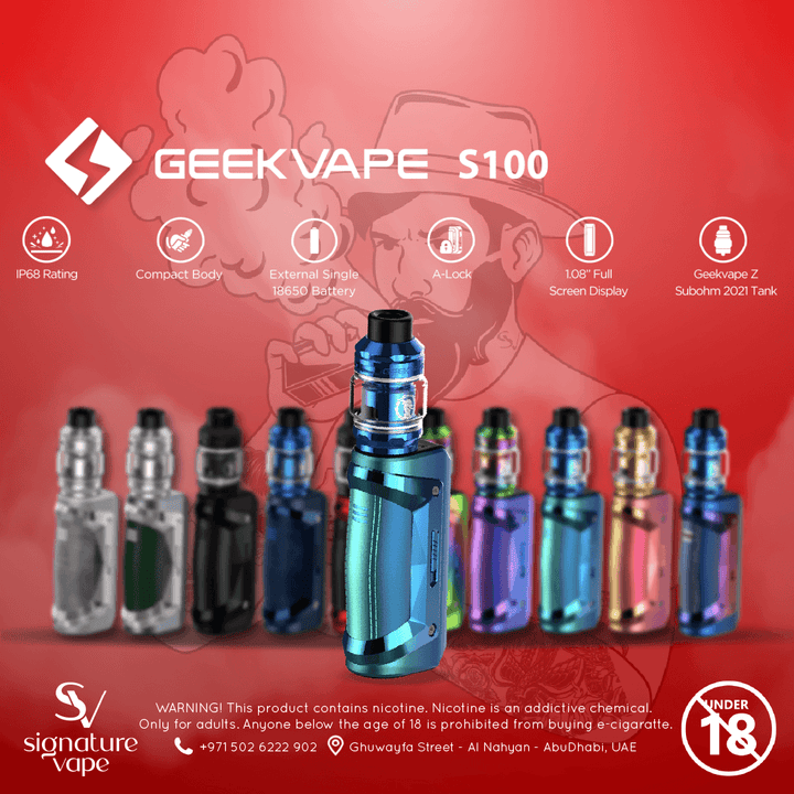 Geek Vape S100 UAE - signature vape