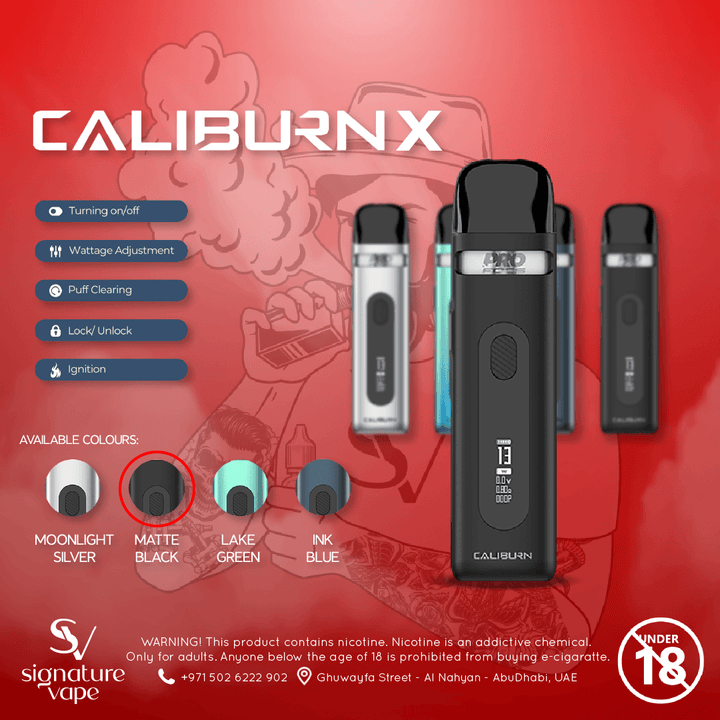 Caliburn X UAE - signature vape