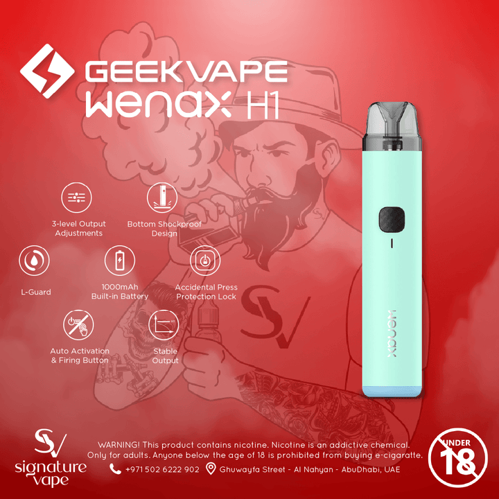 Geek Vape Wenax H1 UAE - signature vape