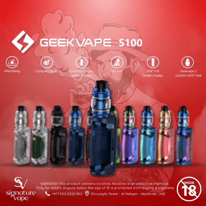 Geek Vape S100 UAE - signature vape