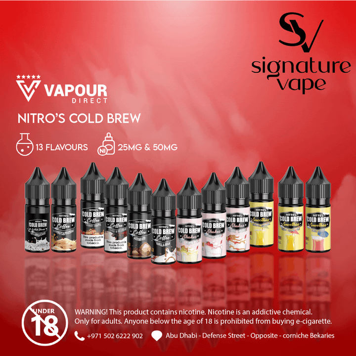 Nitros Cold Brew UAE - signature vape