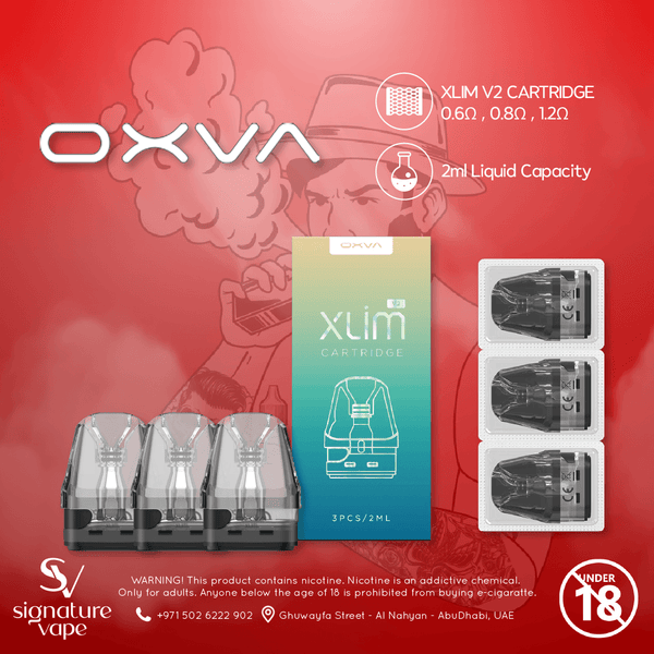 OXVA XLIM V2 pods UAE - signature vape
