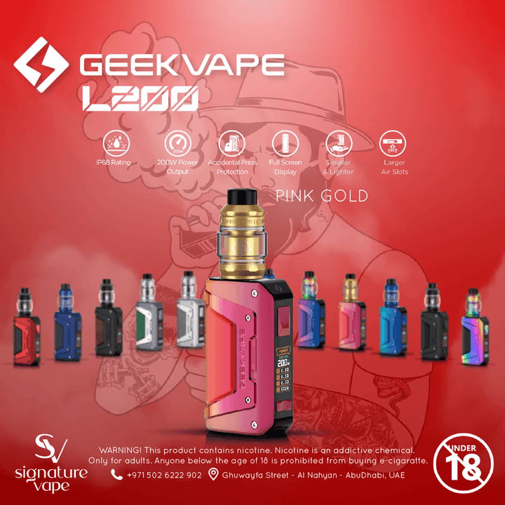 Geek Vape L200 UAE - signature vape