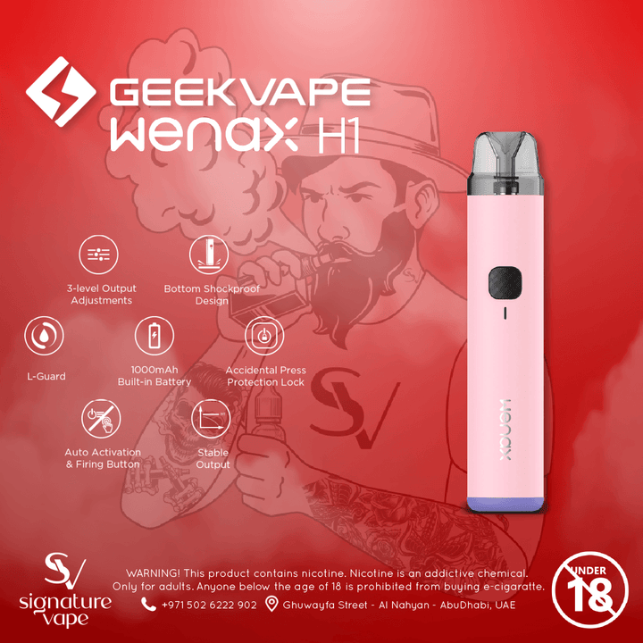 Geek Vape Wenax H1 UAE - signature vape